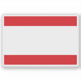 Flagge Antwerpens, Belgien Aufkleber