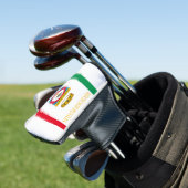 Flagge Apuliens (Italien) Golf Headcover (In Situ)