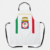 Flagge Apuliens (Italien) Schürze (Vorderseite)