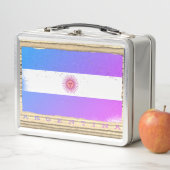 Flagge ARGENTINAS Metall Brotdose (Beispiel)