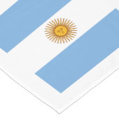 Flagge: Argentinien Kurzer Tischläufer (Ecke)