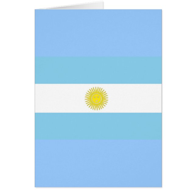 Flagge Argentiniens (Vorne)