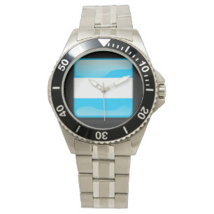Flagge Argentiniens Armbanduhr