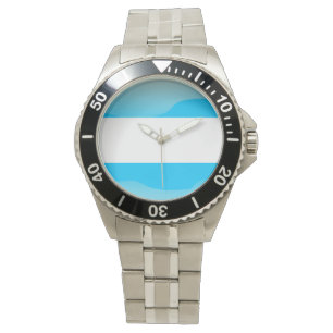 Flagge Argentiniens Armbanduhr