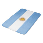 Flagge Argentiniens Badematte (Schrägansicht)