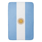 Flagge Argentiniens Badematte (Vorderseite Vertikal)