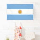 Flagge Argentiniens Banner (Insitu)