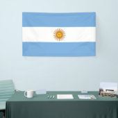 Flagge Argentiniens Banner (Messeveranstaltung)