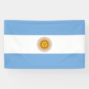 Flagge Argentiniens Banner