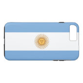 Flagge Argentiniens Case-Mate iPhone Hülle (Rückseite (Horizontal))