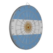 Flagge Argentiniens Dartscheibe (Vorderseite Links)