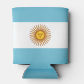 Flagge Argentiniens Dosenkühler (Rückseite)