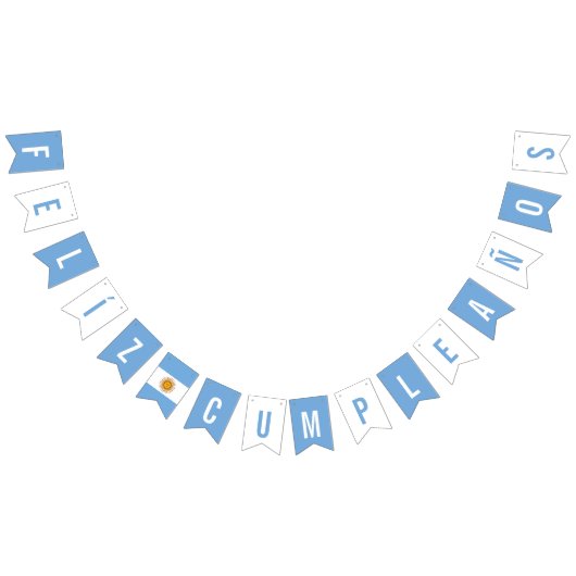 Flagge Argentiniens Geburtstagspartei Dekorationen (Alle)