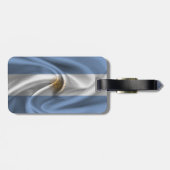 Flagge Argentiniens Gepäckanhänger (Rückseite horizontal)