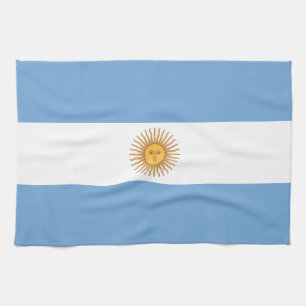 Flagge Argentiniens Geschirrtuch