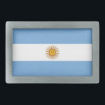 Flagge Argentiniens Gürtelschnalle<br><div class="desc">Flagge Argentiniens Gürtelschnalle</div>
