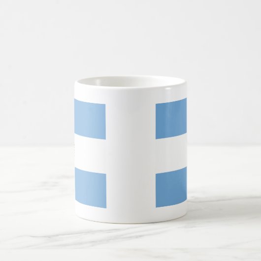 Flagge Argentiniens Kaffeetasse (Mittel)