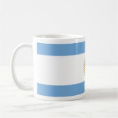 Flagge Argentiniens Kaffeetasse (Links)