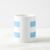 Flagge Argentiniens Kaffeetasse (Mittel)