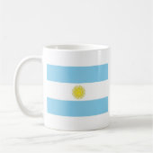 Flagge Argentiniens Kaffeetasse (Links)