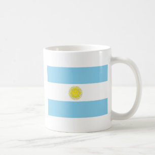 Flagge Argentiniens Kaffeetasse