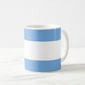 Flagge Argentiniens Kaffeetasse (VorderseiteRechts)