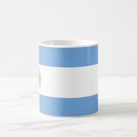 Flagge Argentiniens Kaffeetasse (Mittel)