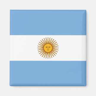 Flagge Argentiniens Magnet