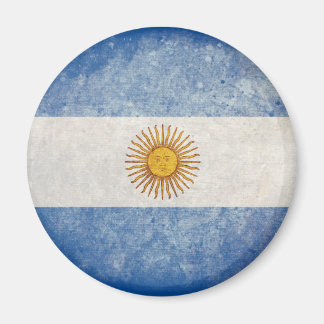 Flagge Argentiniens Magnet