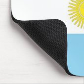 Flagge Argentiniens Mauspad (Ecke)