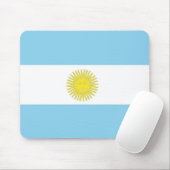 Flagge Argentiniens Mauspad (Mit Mouse)