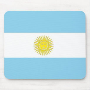 Flagge Argentiniens Mauspad