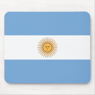 Flagge Argentiniens Mousepad
