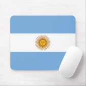 Flagge Argentiniens Mousepad (Mit Mouse)