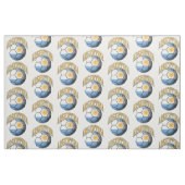 Flagge Argentiniens Muster für das Fußballball-Mus Stoff (Fat Quarter (45,7 x 55,9 cm))