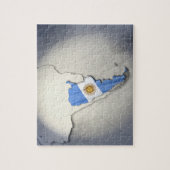 Flagge Argentiniens Puzzle (Vertikal)