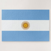 Flagge Argentiniens Puzzle (Horizontal)