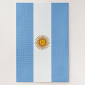 Flagge Argentiniens Puzzle (Vertikal)