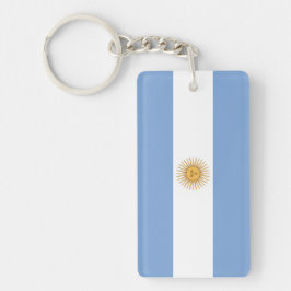 Flagge Argentiniens Schlüsselanhänger
