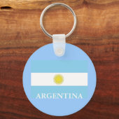 Flagge Argentiniens Schlüsselanhänger (Vorderseite)
