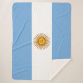 Flagge Argentiniens Sherpadecke (Vorderseite)