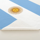 Flagge Argentiniens Sherpadecke (3/4)