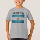 Flagge Argentiniens T-Shirt (Vorderseite)