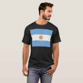 Flagge Argentiniens T-Shirt (Vorne ganz)