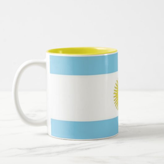 Flagge Argentiniens Tasse (Links)