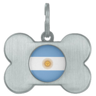 Flagge Argentiniens Tiermarke