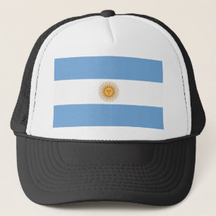 Flagge Argentiniens Truckerkappe