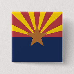 Flagge Arizona Button