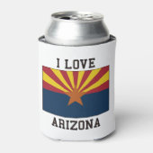 Flagge Arizona Dosenkühler (Kanne Vorderseite)