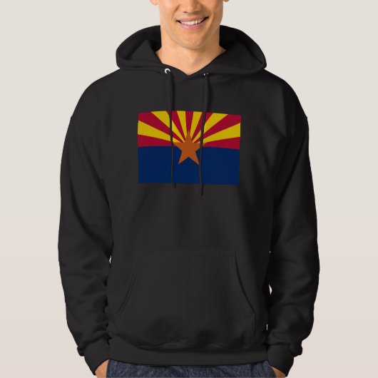 Flagge Arizona Hoodie (Vorderseite)